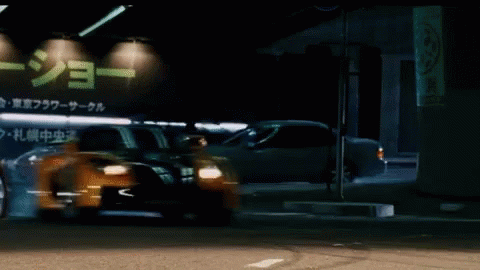 Tokyo Drift Awesome Car Race GIF