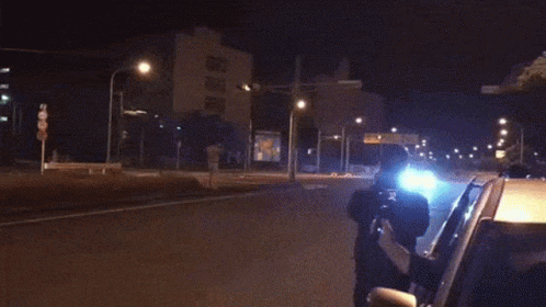 Tokyo Drift Speeding White Car Driving By GIF