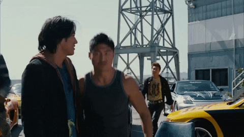 Tokyo Drift Fast And Furious Fight Scene GIF
