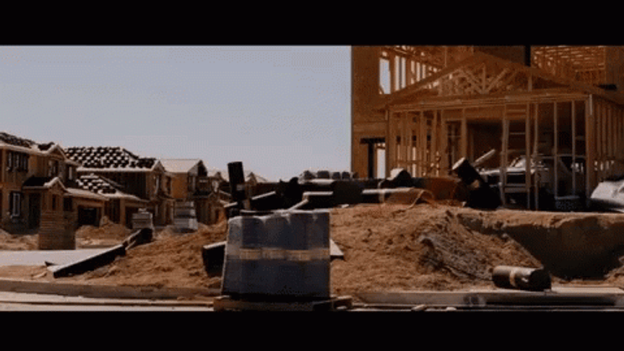 Tokyo Drift Hill Jump Car Chase GIF