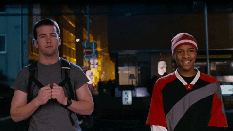 Tokyo Drift Twinkie And Sean Standing Together GIF