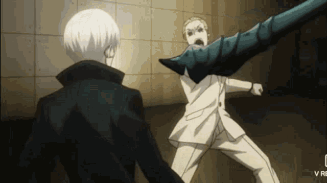 Tokyo Ghoul Kaneki Vs. Oomori GIF