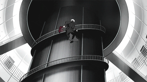 Tokyo Ghoul Ken Kaneki Going Down GIF