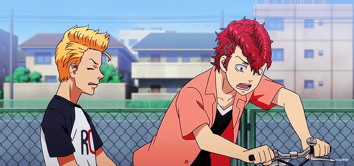 Tokyo Revengers Akkun Takemichi Biking GIF