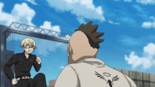 Tokyo Revengers Chifuyu Matsuno Kick GIF