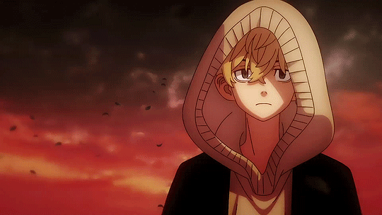 Tokyo Revengers Chifuyu Sunset GIF