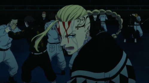 Tokyo Revengers Draken Punch GIF