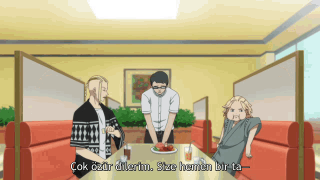 Tokyo Revengers Mikey Draken Dining GIF