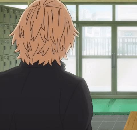 Tokyo Revengers Mikey Head Turn GIF