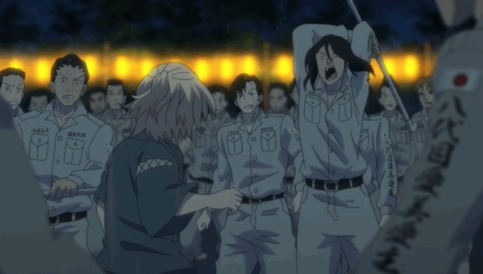 Tokyo Revengers Mikey Vs Enemies GIF