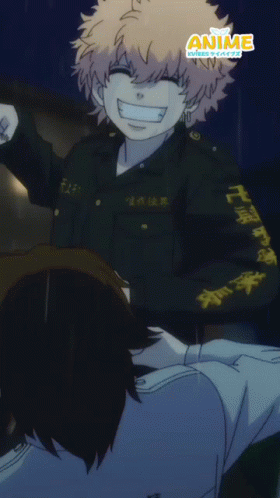 Tokyo Revengers Nahoya Kawata Fight GIF