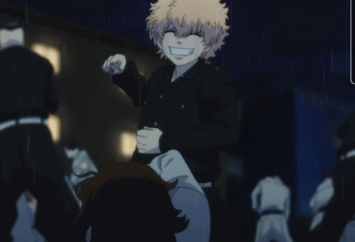 Tokyo Revengers Nahoya Kawata Punch GIF
