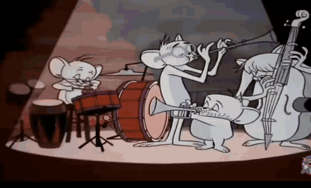 Tom And Jerry Jazz Gif GIF