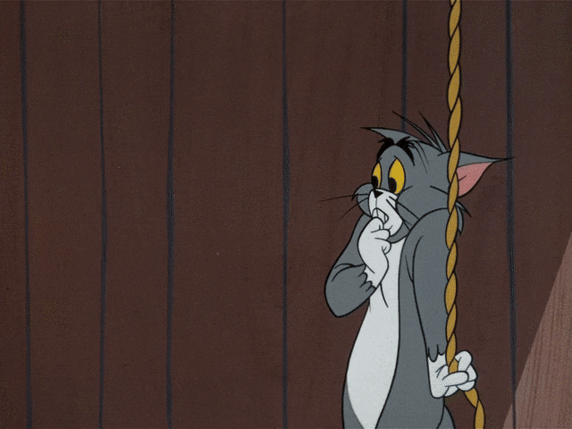 Tom And Jerry Scared Hello Toodles Galore Angry GIF