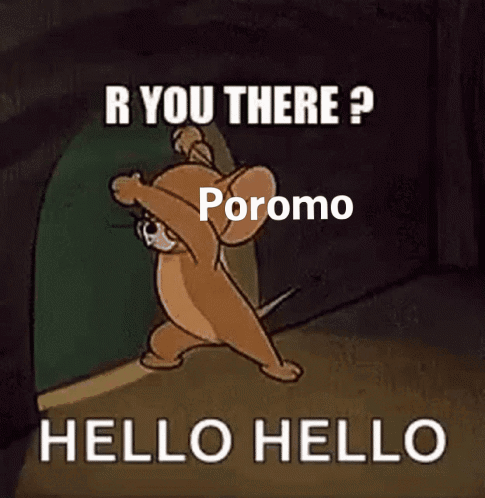 Tom and Jerry Standing in Doorway Hello