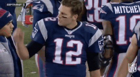 Tom Brady Fired Up And Ready To Go GIF