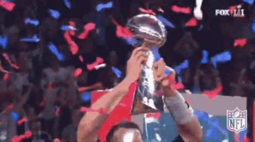Tom Brady Lets Go Celebrate Our Win GIF