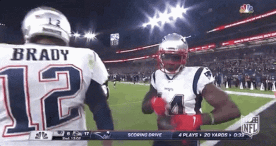 Tom Brady Lets Go Fight GIF