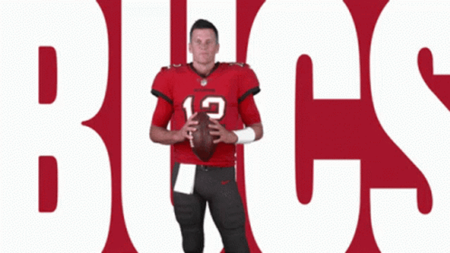 Tom Brady Lets Go Flip This Ball GIF