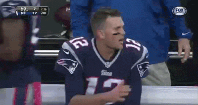 Tom Brady Lets Go High Five GIF