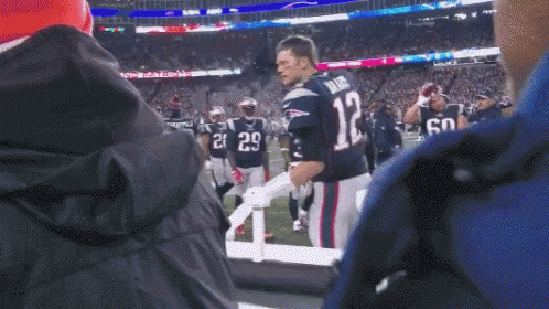 Tom Brady Lets Go Throw It GIF