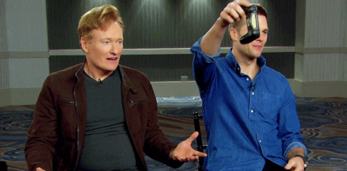 Tom Brady Mic Drop Conan O'brien GIF