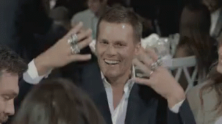 Tom Brady Rings Flex GIF