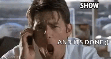 Tom Cruise It's My Money And I Want It Now GIF