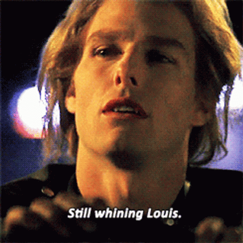 Tom Cruise Still Whining Interview With Vampire GIF
