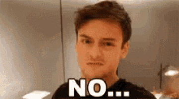 Tom Daley Shakes Head Gif GIF