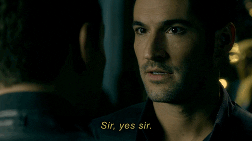 Tom Ellis Agree Sir Yes Sir GIF