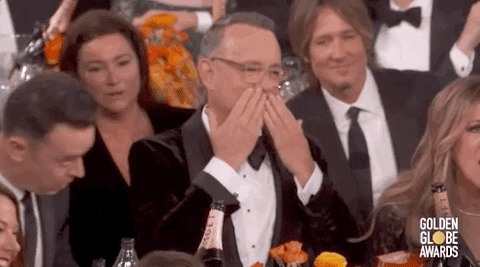 Tom Hanks Blow A Kiss GIF