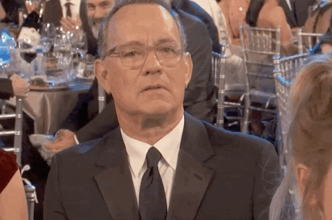 Tom Hanks Contemplating GIF