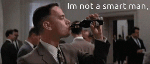 Tom Hanks Im Not A Smart Man GIF
