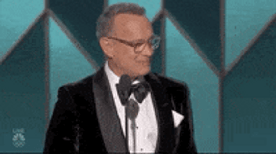 Tom Hanks Sobbing Trying Not To Cry GIF