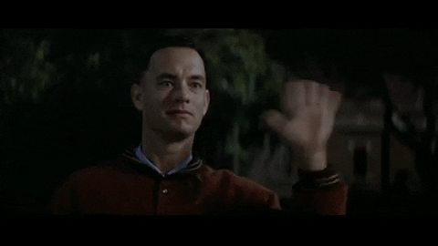 Tom Hanks Waves Goodbye GIF