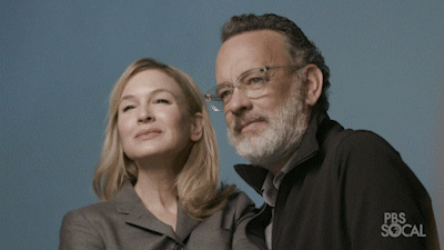 Tom Hanks With Renée Zellweger GIF