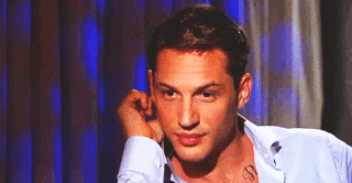 Tom Hardy Flirty Look GIF