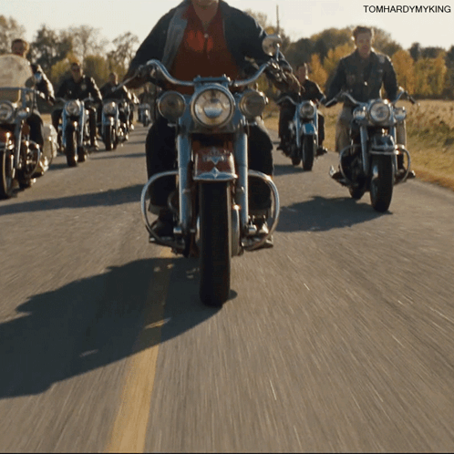 Tom Hardy Rides GIF