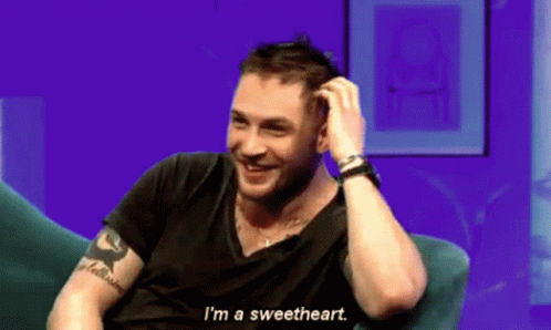 Tom Hardy Sweetheart GIF