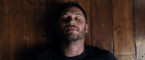 Tom Hardy Waking Up GIF
