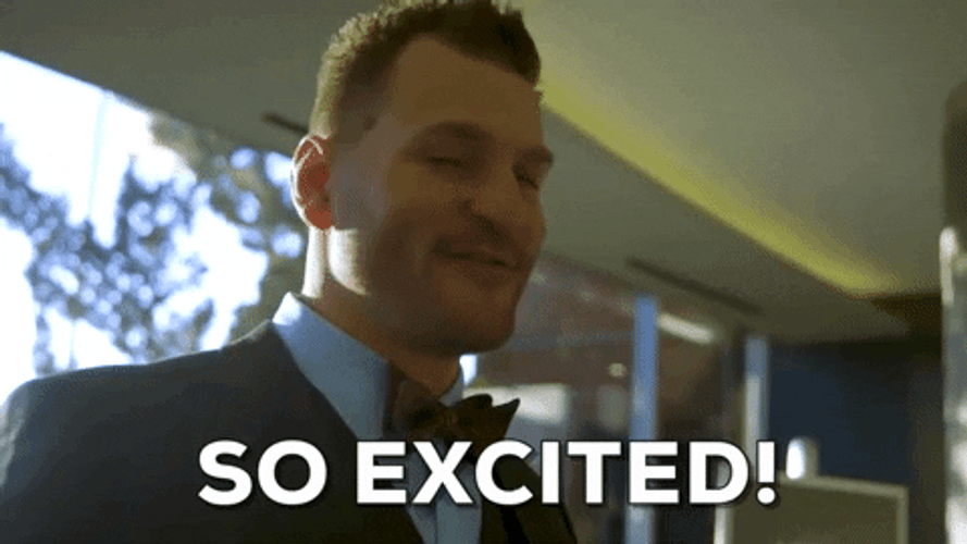 Tom Hiddleston So Excited GIF