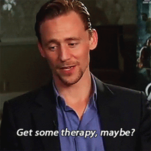 Tom Hiddleston Stop Get Some Help GIF