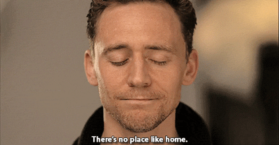 Tom Hiddleston Theres No Place Like Home GIF