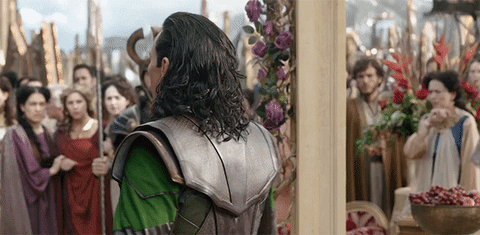Tom Hiddleston Turning Around GIF