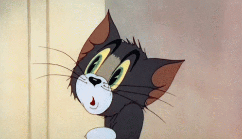Tom Popping Heart Eyes GIF