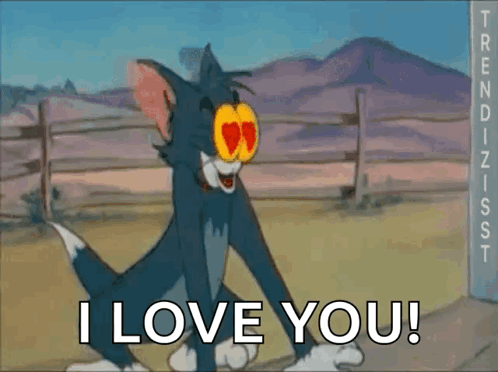 Tom Saying I Love You GIF
