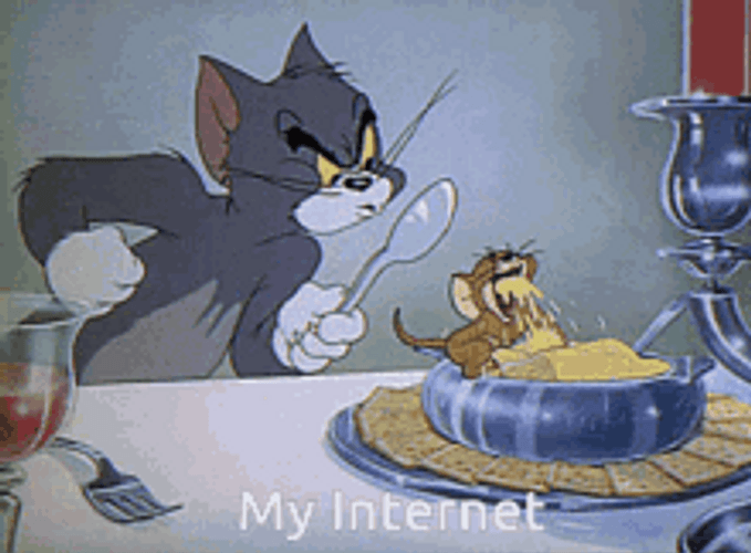Tom Spoon Slap Jerry GIF