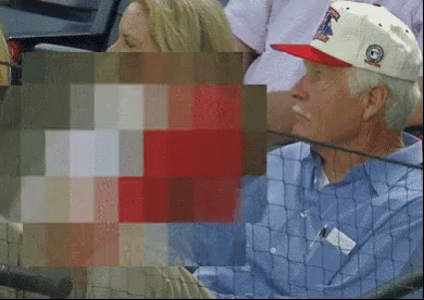 Blurry Flag Waving Tomahawk Chop Cheering GIF