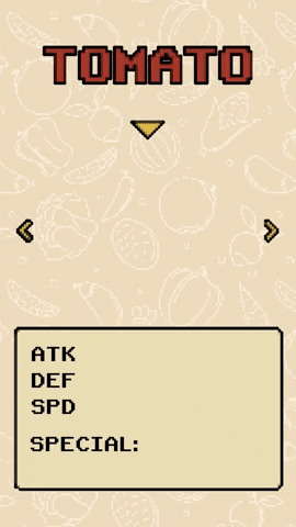 Tomato Retro Game GIF